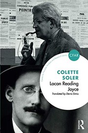 Cover of Lacan Reading Joyce by Colette Soler