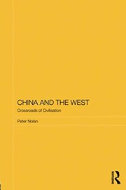 Cover of China and the West by Peter Nolan