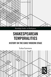 Cover of Shakespearean Temporalities by Lukas Lammers