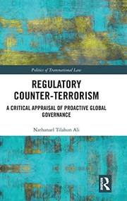Front cover of Regulatory Counter-Terrorism by Nathanael Tilahun Ali