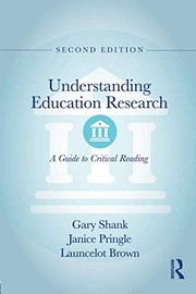 Cover of Understanding Education Research by Gary Shank