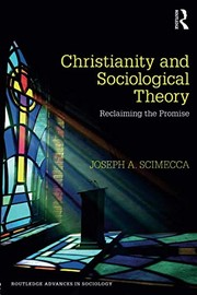 Front cover of Christianity and Sociological Theory by Joseph A. Scimecca