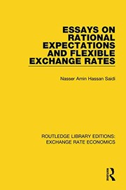 Front cover of Routledge Library Editions : Exchange Rate Economics by Nasser Saidi