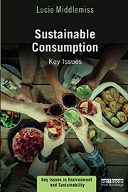 Front cover of Sustainable Consumption by Lucie Middlemiss