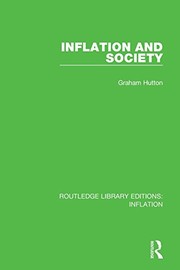 Cover of Inflation and Society by Graham Hutton