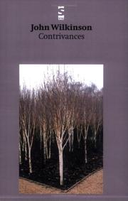Cover of Contrivances (Salt Modern Poets) by John Wilkinson