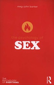 Front cover of The Psychology of Sex by Meg-John Barker