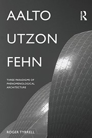 Cover of Aalto, Utzon, Fehn by Roger Tyrrell
