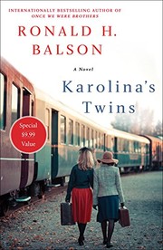 Cover of Karolina's twins by Ronald H. Balson