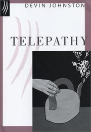 Cover of Telepathy by Devin Johnston