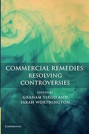 Front cover of Commercial Remedies by Graham Virgo