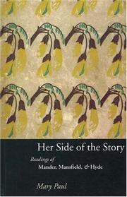 Front cover of Her side of the story by Mary Paul