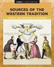 Front cover of Sources of the Western Tradition Volume II by Marvin Perry
