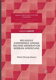 Front cover of Religious Experience Among Second Generation Korean Americans by Mark Chung Hearn