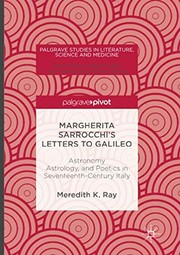 Front cover of Margherita Sarrocchi's Letters to Galileo by Meredith K. Ray