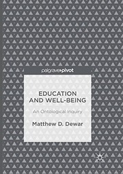 Cover of Education and Well-Being by Matthew D. Dewar