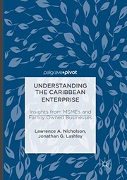 Cover of Understanding the Caribbean Enterprise by Lawrence A. Nicholson