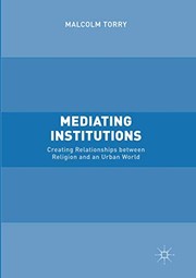 Cover of Mediating Institutions by Malcolm Torry