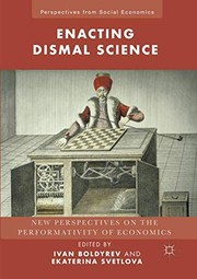 Cover of Enacting Dismal Science by Ivan Boldyrev