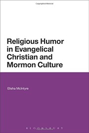 Front cover of Religious Humor in Evangelical Christian and Mormon Culture by Elisha McIntyre