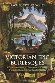 Front cover of Victorian Epic Burlesques by Rachel Bryant Davies
