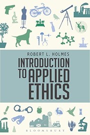 Cover of Introduction to Applied Ethics by Robert L. Holmes