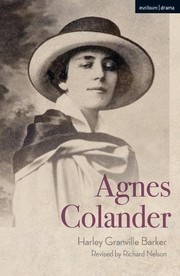 Cover of Agnes Colander by Harley Granville-Barker