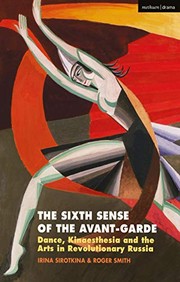 Front cover of The sixth sense of the avant-garde by Irina Sirotkina