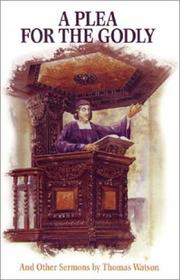 Front cover of A plea for the godly and other sermons by Watson, Thomas