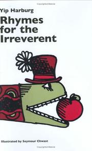 Front cover of Rhymes for the Irreverent by Yip Harburg