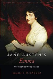 Cover of Jane Austen's Emma by E. M. Dadlez