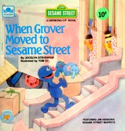 Front cover of When Grover moved to Sesame Street by Jocelyn Stevenson