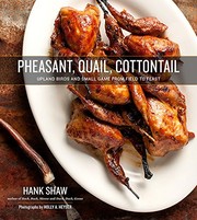 Cover of Pheasant, Quail, Cottontail by Hank Shaw
