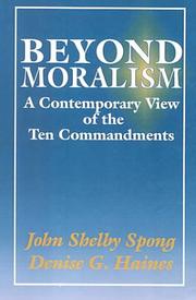 Cover of Beyond moralism by John Shelby Spong