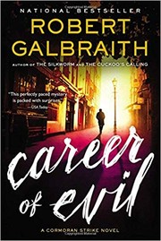 Front cover of Career of Evil by J. K. Rowling