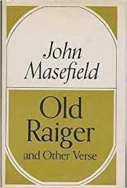 Cover of Old Raiger by John Masefield