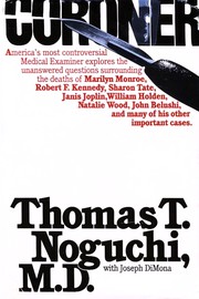 Cover of Coroner by Thomas T. Noguchi