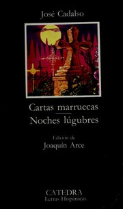 Cover of Cartas marruecas by José Cadalso