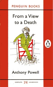 Cover of From a view to a death by Anthony Powell