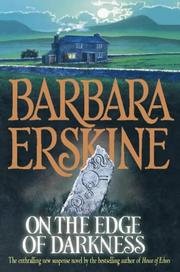 Cover of On the Edge of Darkness by Barbara Erskine