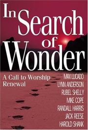 Front cover of In Search of Wonder by Lynn Anderson
