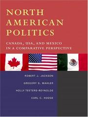 Front cover of North American politics by Robert J. Jackson
