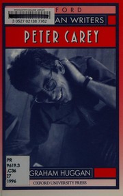 Cover of Peter Carey by Graham Huggan