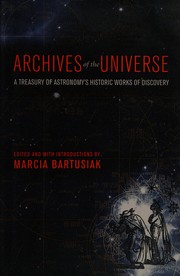 Cover of Archives of the universe by Marcia Bartusiak