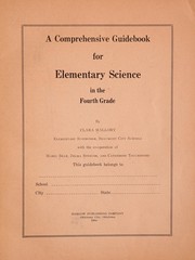 Cover of A comprehensive guidebook for elementary science in the fourth grade by Clara Mallory