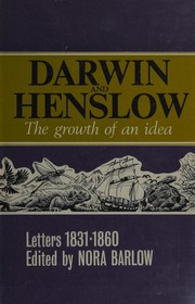 Cover of Darwin and Henslow by Charles Darwin