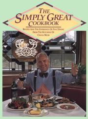Front cover of The simply great! cookbook by Chuck Muer