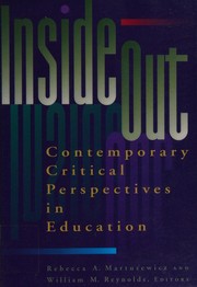 Cover of Inside/out by William M. Reynolds