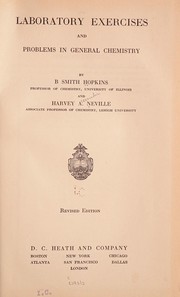 Cover of Laboratory exercises and problems in general chemistry by B. S. Hopkins