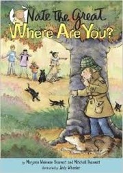 Front cover of Nate the Great, where are you? by Marjorie Weinman Sharmat